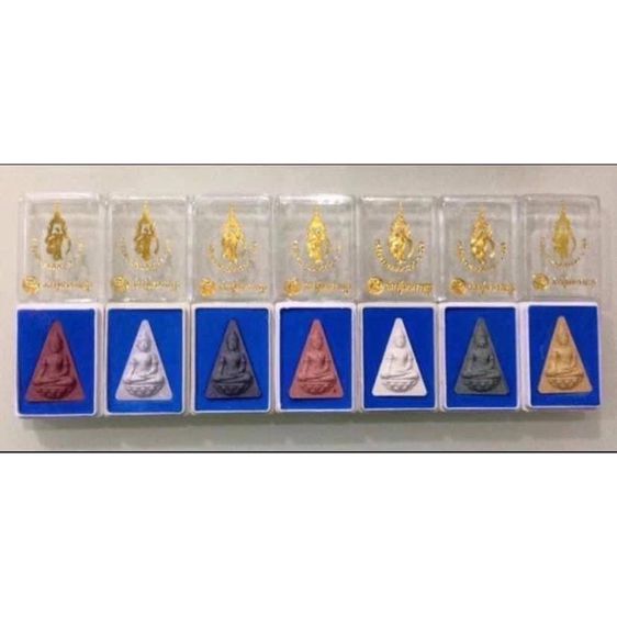 สมเด็จนางพญา สก. ปี 2547  เซท 7สี 7องค์ รูปที่ 2