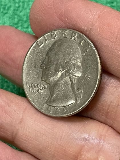 เหรียญ  Quarter Dollar Liberty 1965 United States of America รูปที่ 5