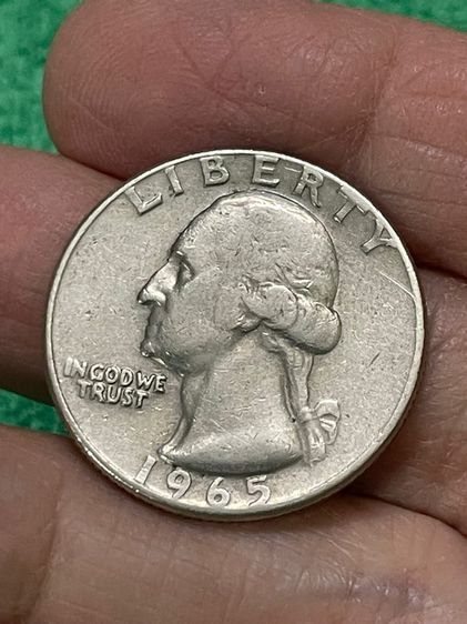 เหรียญ  Quarter Dollar Liberty 1965 United States of America รูปที่ 4