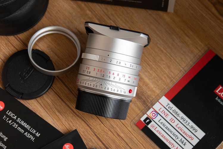 Nikon กล้องมิลเลอร์เลส ไม่กันน้ำ Leica Summilux 35mm f1.4 FLE ASPH สภาพสวย