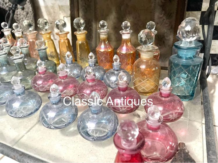 ขวดน้ำหอมแก้วเจียลาย รูปที่ 4