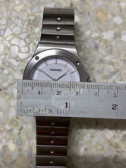 นาฬิกายี่ห้อ renoma  ควอทซ์  ของแท้มือสอง สายยาว  750฿  รูปที่ 7
