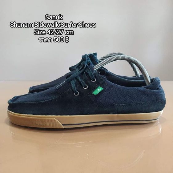 
Sanuk
Shunam Sidewalk Surfer Shoes 
Size 42ยาว27 cm
ราคา 500 ฿
