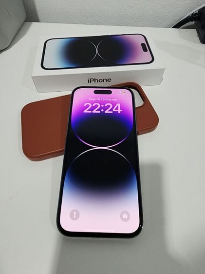 iPhone 14 Pro 256gb. สีม่วง deep purple