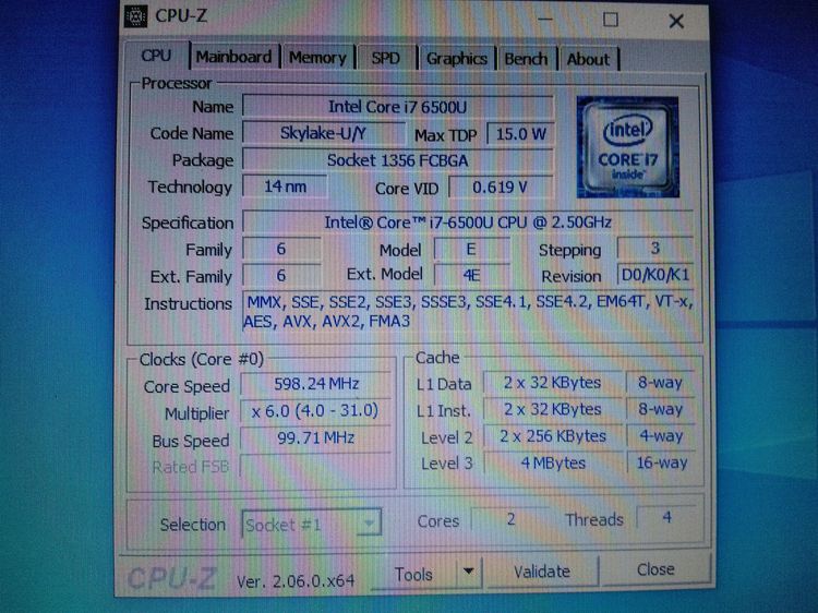 Dell Core i7-6500U Radeon R5 M335 - 4 GB รูปที่ 6