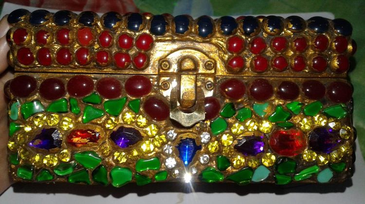 หีบสมบัติ ประดับหยก ทับทิม และพลอยแท้  รูปที่ 7