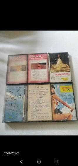 ขาย​เทปคาสเซ็ท​เพลง​เก่า​ 1ชุด​รวม​6ม้วน รูปที่ 9