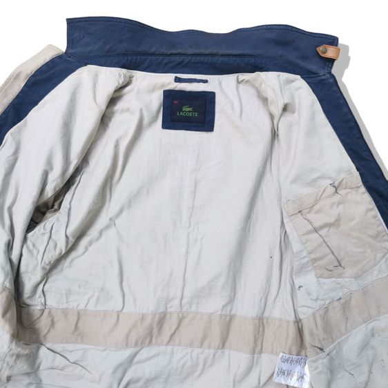 Lacoste Zipper Jacket รอบอก 46” รูปที่ 4