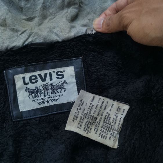 LEVIS Hooded PVC Jacket รอบอก 45”  รูปที่ 3