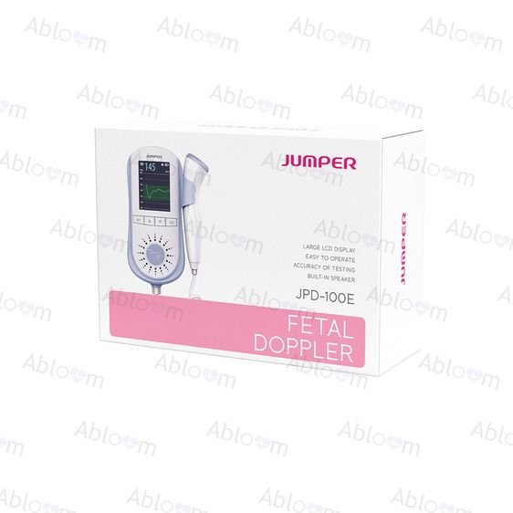 เครื่องฟังเสียงหัวใจทารกในครรภ์ ดิจิตอล รุ่นใหม่ล่าสุด ยี่ห้อ Jumper รุ่น JPD-100E Pocket Fetal Doppler รูปที่ 3