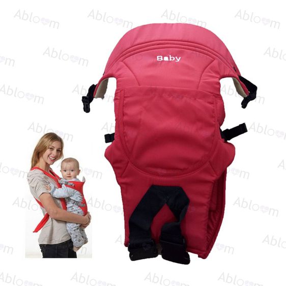 Abloom เป้อุ้มเด็ก เป้สะพายเด็ก พับเก็บได้ Foldable Baby Carrier (มีสีให้เลือก)  🍭ตัวช่วยให้คุณแม่ได้เบาแรงมากขึ้น หมดปัญหาเรื่องน้องงอแงเพ รูปที่ 2