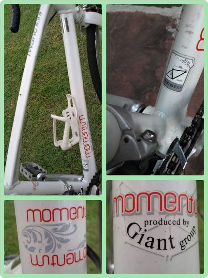 จักรยาน ROAD BIKE เสือหมอบ
MOMENTUM, ผลิตโดย GIANT GROUP
รุ่น IWANT 2.1F. รูปที่ 17