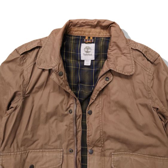 Timberland Brown Zipper Jacket รอบอก 45” รูปที่ 3