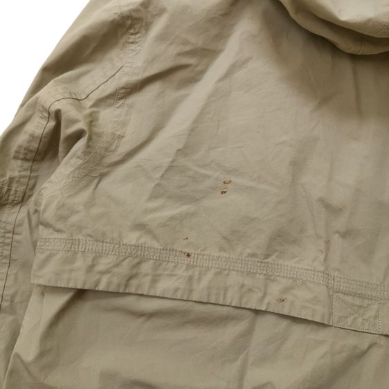 Timberland Khaki Brown Hooded Outdoor Jacket รอบอก 46” รูปที่ 4