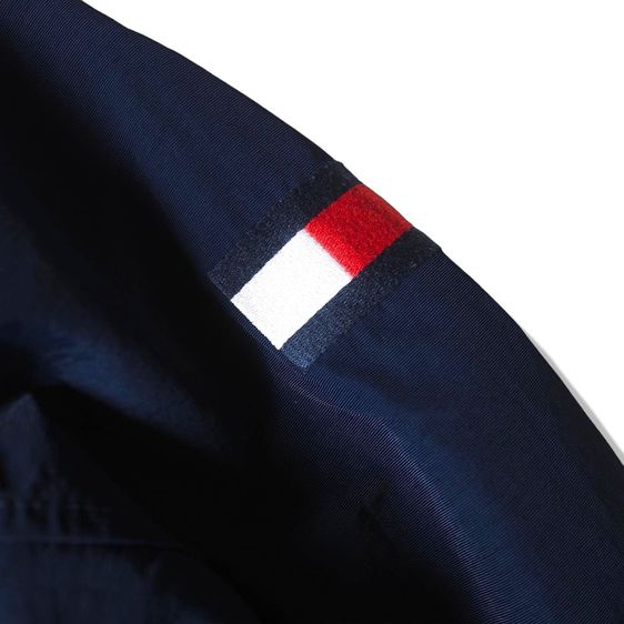 Tommy Hilfiger Navy Blues Hooded Jacket รอบอก 46” รูปที่ 10