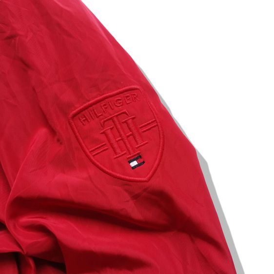 Tommy Hilfiger Red Hooded Jacket รอบอก 45” รูปที่ 4