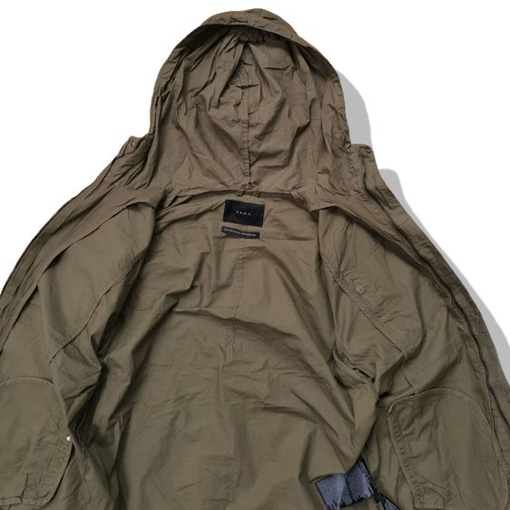 ZARA Hooded Military Jacket รอบอก 46” รูปที่ 4