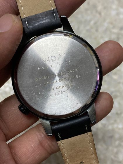 นาฬิกายี่ห้อ VIDA  Plus  ของแท้มือสองเรือนใหญ่สวย สายเดิม  1200฿ รูปที่ 3