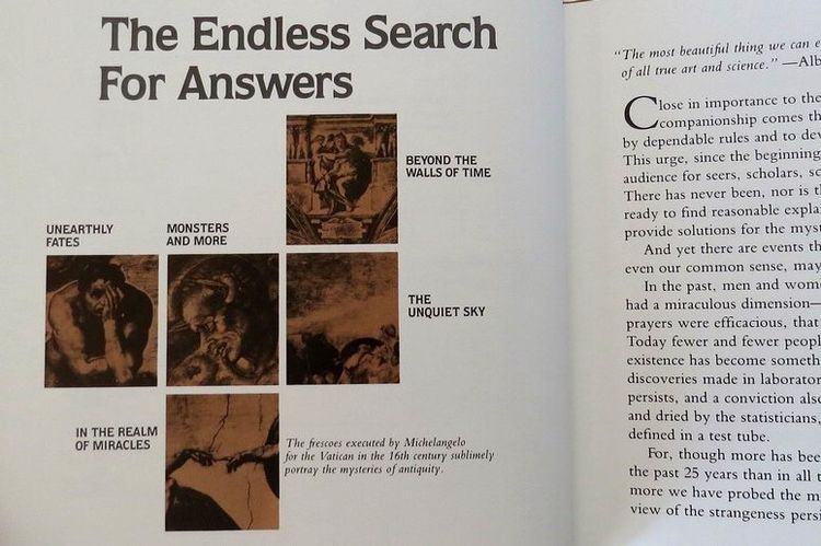 Mysteries of the Unexplained Reader’s Digest หนังสือ เกี่ยวกับความลึกลับที่ไม่สามารถอธิบายได้ รูปที่ 4