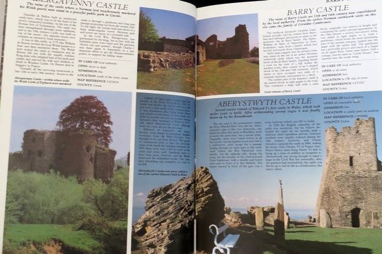 Castles in Wales History Spectacle Romance หนังสือ ปราสาทในเวลส์ ประวัติความเป็นมาการผจญภัยโรแมนติก รูปที่ 8