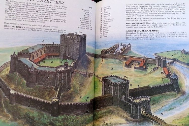Castles in Wales History Spectacle Romance หนังสือ ปราสาทในเวลส์ ประวัติความเป็นมาการผจญภัยโรแมนติก รูปที่ 7
