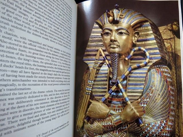 Tutankhamen ฟาโรห์ทุตอังค์อามุน ฟาโรห์อียิปต์ หนังสือภาพ สวยงาม รูปที่ 18