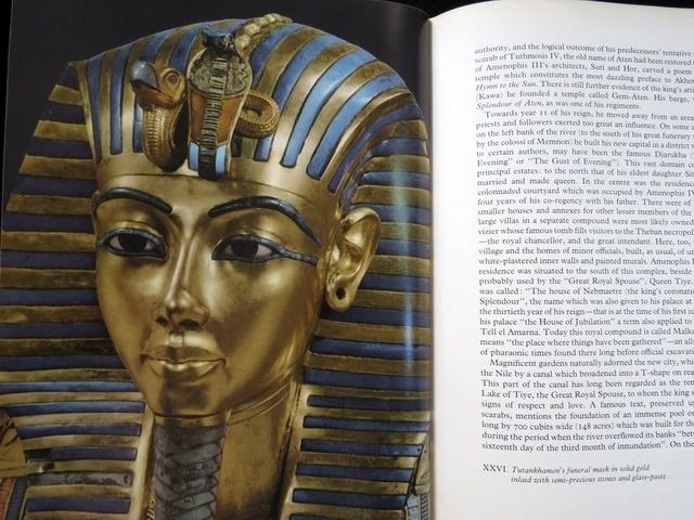 Tutankhamen ฟาโรห์ทุตอังค์อามุน ฟาโรห์อียิปต์ หนังสือภาพ สวยงาม รูปที่ 13