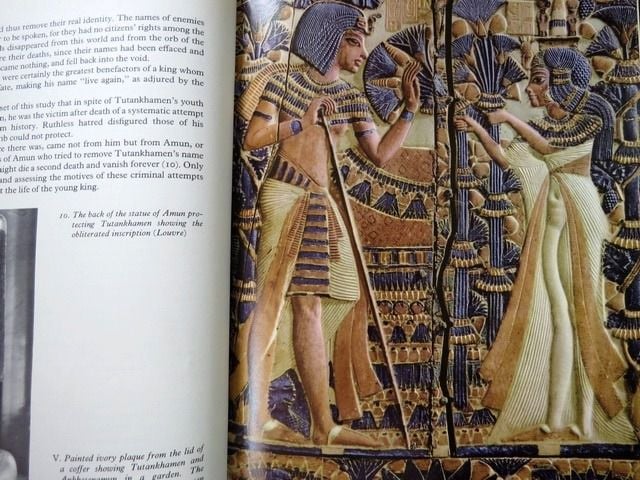 Tutankhamen ฟาโรห์ทุตอังค์อามุน ฟาโรห์อียิปต์ หนังสือภาพ สวยงาม รูปที่ 7