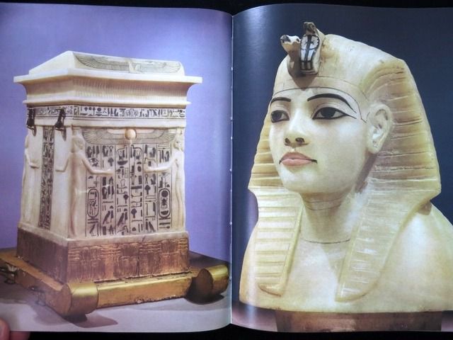 Tutankhamen ฟาโรห์ทุตอังค์อามุน ฟาโรห์อียิปต์ หนังสือภาพ สวยงาม รูปที่ 15