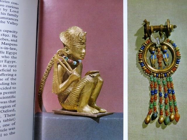 Tutankhamen ฟาโรห์ทุตอังค์อามุน ฟาโรห์อียิปต์ หนังสือภาพ สวยงาม รูปที่ 6