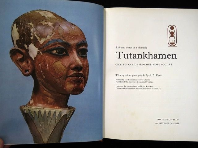 Tutankhamen ฟาโรห์ทุตอังค์อามุน ฟาโรห์อียิปต์ หนังสือภาพ สวยงาม รูปที่ 4