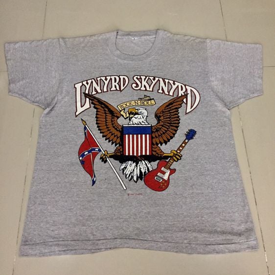 เสื้อวงวินเทจแท้ ปี80’s Lynyrd Skynyrd ไซร์’L USA รูปที่ 1