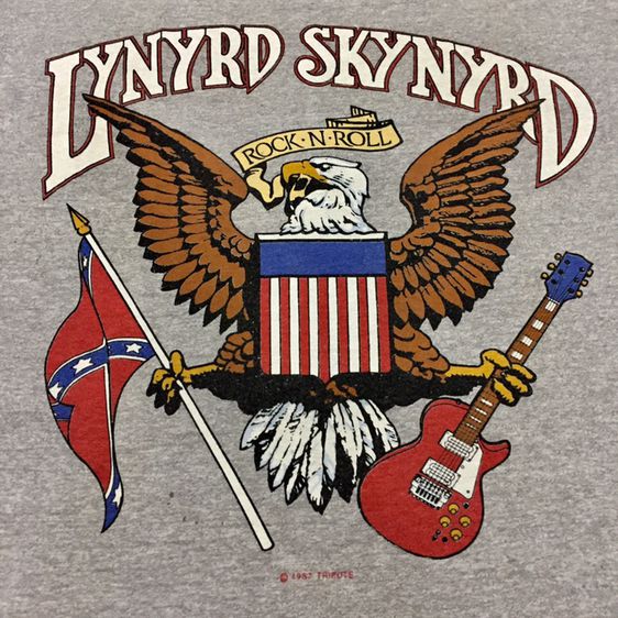 เสื้อวงวินเทจแท้ ปี80’s Lynyrd Skynyrd ไซร์’L USA รูปที่ 2