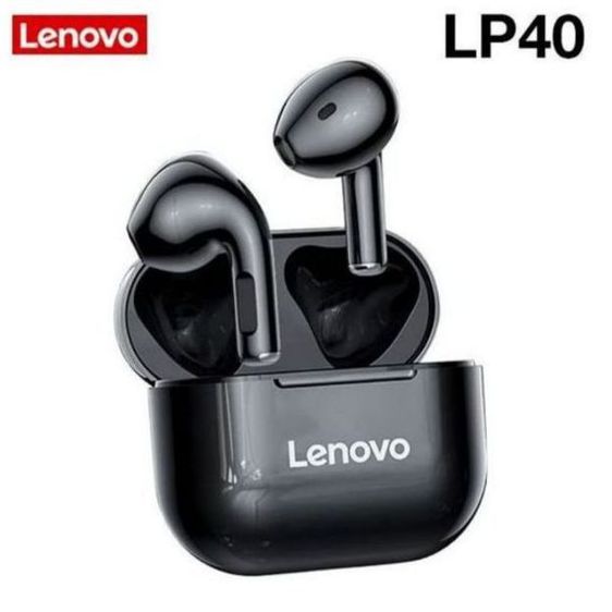 หูฟังไร้สาย Lenovo รุ่น LP40 PRO TWS เชื่อมต่อ bluetooth 5.0 ไมโครโฟนในตัว ของแท้ ของใหม่ ยังไม่เคยใช้งาน รูปที่ 5