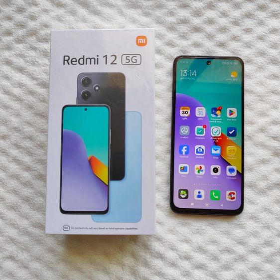REDMI ( Xiaomi ) 12 5G ( เครื่อง1 เดือน เครื่องศูนย์ไทย )
