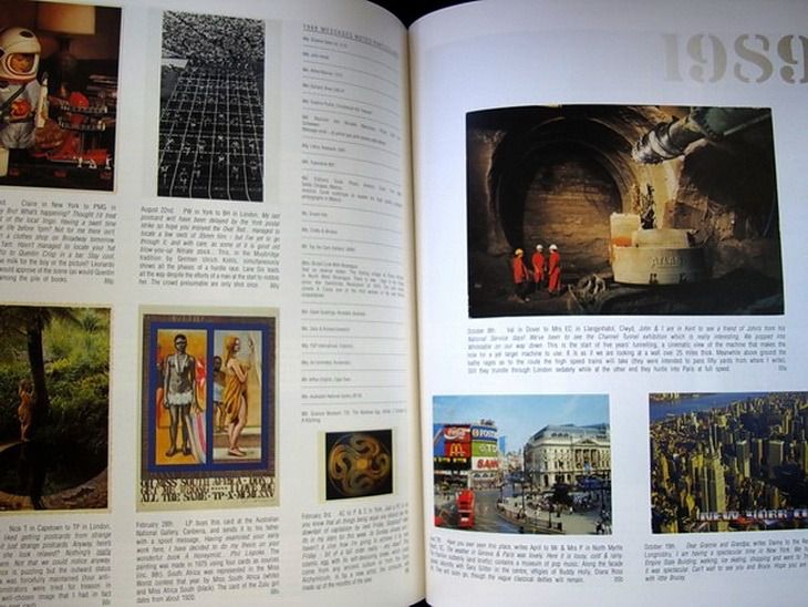 THE POSTCARD CENTURY 2000 CARDS AND THEIR MESSAGES รวมภาพโปสการ์ดหายาก โดย TOM PHILLIPS รูปที่ 16