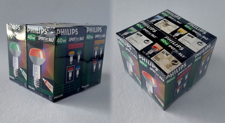 หลอดไฟ Philips SpotLine R63 ขั้วเกลียว สีสดๆ รูปที่ 4