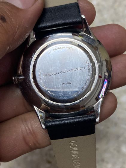 นาฬิกายี่ห้อ French Connection ควอทซ์ แท้มือสอง เรือนใหญ่ 44 มิล สายเปลี่ยนใหม่ 1000฿  รูปที่ 3