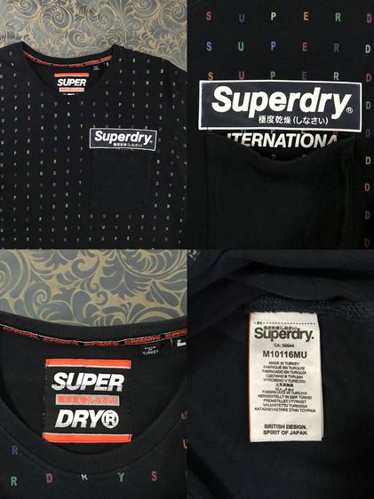 Superdry T-Shirt Polo รูปที่ 4