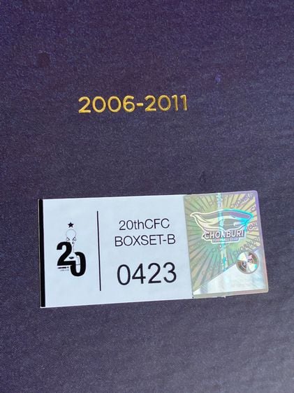 Chonburi FC Boxset Vol.2 Size XL เสื้อแข่งย้อนยุค 20 ปี ชลบุรี เอฟซี (ปี2006-2011) รูปที่ 3
