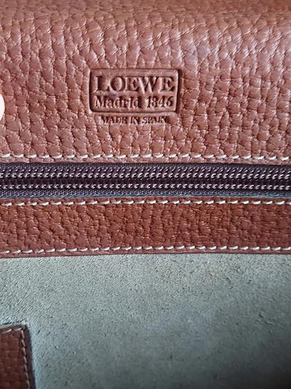 กระเป๋าเอกสาร Loewe หนังแท้ทั้งใบ วินเทจ  รูปที่ 13