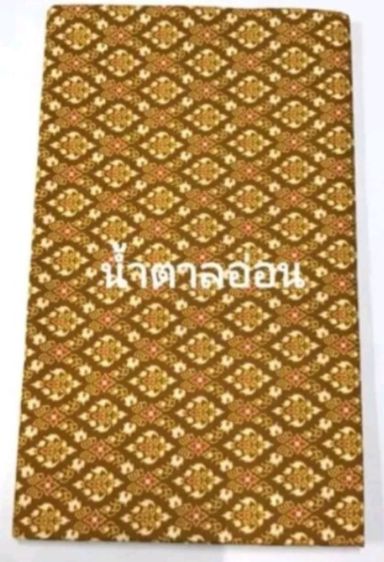 ผ้าปูเตียงนวด ผ้าปูเตียงสปา ผ้าถุงลายไทย ใช้ได้  2 หน้า  มี 4 ขนาด  สุ่มลายและเลือกสีที่ต้องการ ไม่เย็บมุม รูปที่ 8