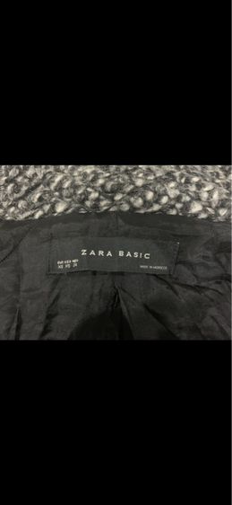  เสื้อโค้ท กันหนาว กันลม ยาวบุซับในหนา ยี่ห้อ ZARA  มีซับใน หนาอุ่น ใส่กันลม ไม่หนัก  size M-L รูปที่ 2