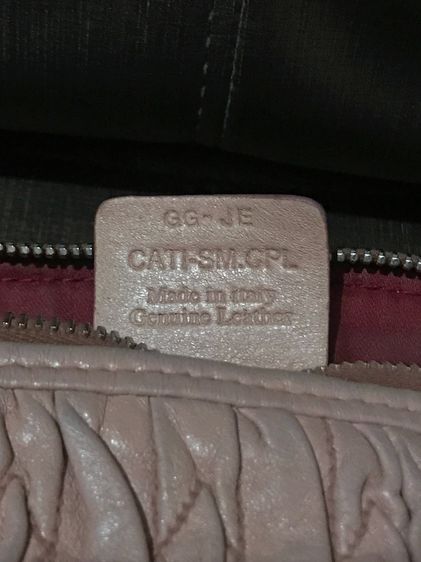 Bally Cati-SM Old Rose Leather Made in Italy รูปที่ 10