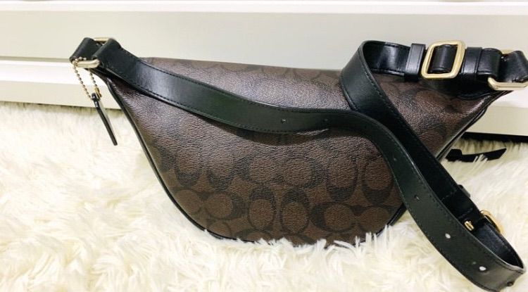 กระเป๋าคาดอกแบรนด์COACHแท้ รูปที่ 4