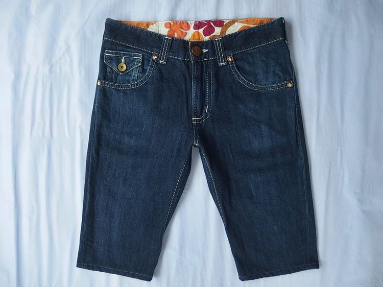 Edwin Blue Trip BT5012 Short Jeans W32 (เอวจริง 35 นิ้ว) รูปที่ 2