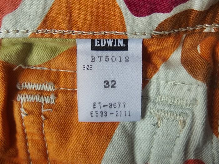 Edwin Blue Trip BT5012 Short Jeans W32 (เอวจริง 35 นิ้ว) รูปที่ 11