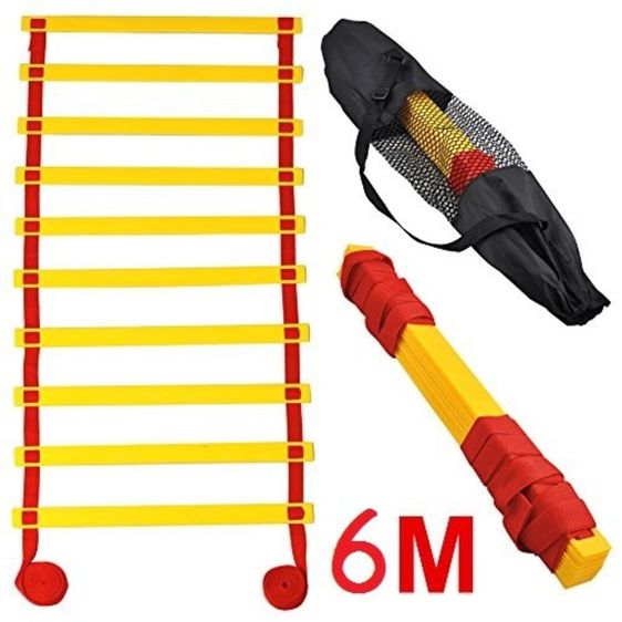 บันไดฟิตเนส ฝึกความคล่องตัว 6 M Speed Agility Ladder (คละสี) รูปที่ 8