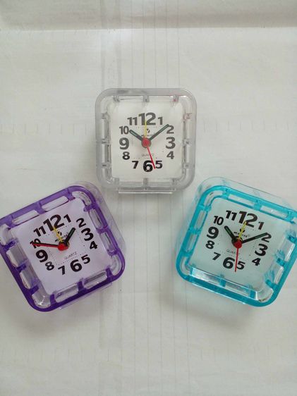 ⏰ นาฬิกาปลุก (เล็ก) สีใส ⏰ รูปที่ 6
