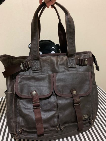 กระเป๋าใส่เอกสาร หรือ ใส่โน๊ตบุ๊ค แบบ Muiti-Functional จาก porter ผ้า Nylon หนา 3 ชั้น  รูปที่ 3